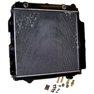 Crown Automotive Jeep Replacement Parts | 1350 Offroad - Crown Radiator, 18 1/2-in x 22-in Core, 2 Row, Left Hand Drive - 52080183 - Image 2