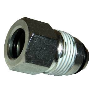 Crown Automotive Jeep Replacement Parts | 1350 Offroad - Crown Power Steering Pressure Line End Fitting, Rubber, Stainless Steel - 52088914AA - Image 2