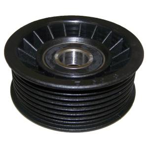 Crown Automotive Jeep Replacement Parts | 1350 Offroad - Crown Drive Belt Idler Pulley, 80mm, 7 Rib - 53010158P - Image 1