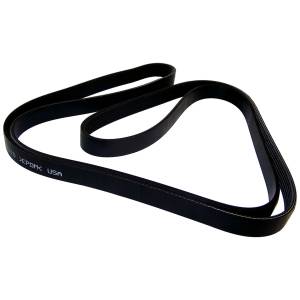 Crown Automotive Jeep Replacement Parts | 1350 Offroad - Crown Serpentine Belt, 91-in / 2310mm Long, 6 Ribs, Left Hand Drive - 53011035 - Image 2
