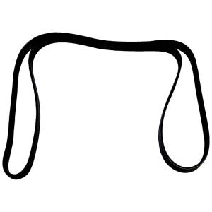 Crown Automotive Jeep Replacement Parts | 1350 Offroad - Crown Serpentine Belt, 75-in / 1905mm Long, 6 Ribs, Left Hand Drive - 53013209AC - Image 2