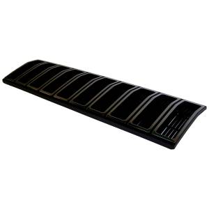Crown Automotive Jeep Replacement Parts | 1350 Offroad - Crown Grille, Front, Black Chrome - 55002229 - Image 2