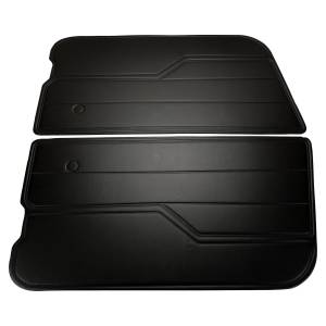 Crown Automotive Jeep Replacement Parts | 1350 Offroad - Crown Door Panel Set, Pair, Black - 55008856K - Image 1