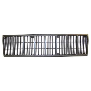 Crown Automotive Jeep Replacement Parts | 1350 Offroad - Crown Grille, Front, Black, with Gray - 55013144 - Image 1