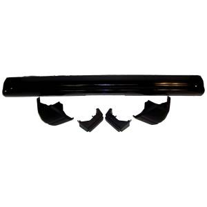 Crown Automotive Jeep Replacement Parts | 1350 Offroad - Crown Rear Bumper Kit, 2 End Caps, 2 Bumper Guards, 2 Brackets, Black - 55026257K - Image 2