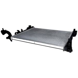 Crown Automotive Jeep Replacement Parts | 1350 Offroad - Crown Radiator, Black/Unpainted, Aluminum, Plastic - 55038001AH - Image 3