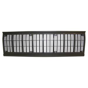 Crown Automotive Jeep Replacement Parts | 1350 Offroad - Crown Grille, Front, Black - 55054945 - Image 1