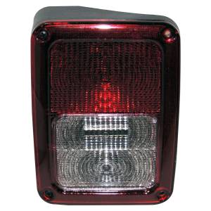 Crown Automotive Jeep Replacement Parts | 1350 Offroad - Crown Tail Light Assembly, Left, Bulbs, Wire Harness - 55078147AC - Image 1