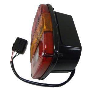 Crown Automotive Jeep Replacement Parts | 1350 Offroad - Crown Tail Light Assembly, 4 Prong Plug - 55155624AC - Image 1
