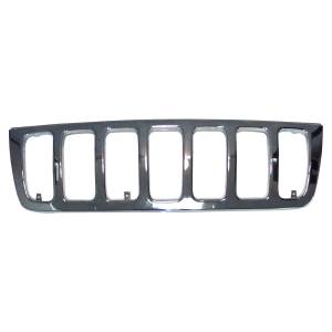 Crown Automotive Jeep Replacement Parts | 1350 Offroad - Crown Grille, Front, Chrome - 55155921AA - Image 1