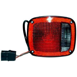 Crown Automotive Jeep Replacement Parts | 1350 Offroad - Crown Tail Light Assembly, Left, with License Plate Lamp - 56016721 - Image 3