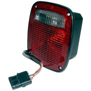Crown Automotive Jeep Replacement Parts | 1350 Offroad - Crown Tail Light Assembly, Left, with License Plate Lamp - 56016721 - Image 2