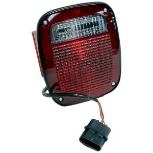 Crown Automotive Jeep Replacement Parts | 1350 Offroad - Crown Tail Light Assembly, Left, with License Plate Lamp - 56016721 - Image 6