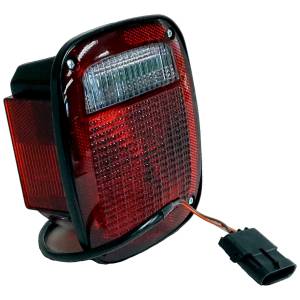 Crown Automotive Jeep Replacement Parts | 1350 Offroad - Crown Tail Light Assembly, Left, with License Plate Lamp - 56016721 - Image 4