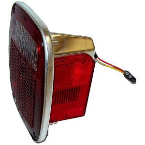 Crown Automotive Jeep Replacement Parts | 1350 Offroad - Crown Tail Light Assembly, Right, Chrome, with Side Marker - 5758254C - Image 3