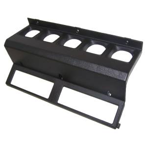 Crown Automotive Jeep Replacement Parts | 1350 Offroad - Crown Instrument Panel Housing, Black - 5AD88LTB - Image 1
