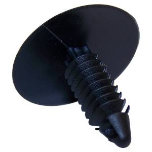 Crown Automotive Jeep Replacement Parts | 1350 Offroad - Crown Push Pin, Black, Plastic, Multiple Uses - 6506293AA - Image 2