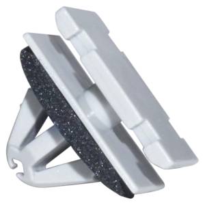 Crown Automotive Jeep Replacement Parts | 1350 Offroad - Crown Wheel Flare Molding Clip, W-Shape, Grey Molding with Grommet - 68172491AA - Image 2