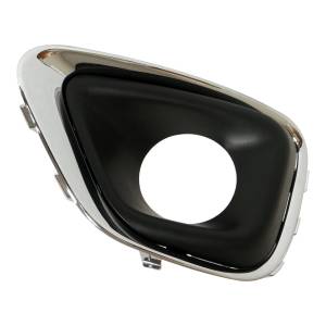Crown Automotive Jeep Replacement Parts | 1350 Offroad - Crown Fog Light Bezel, Left, Chrome - 68213205AA - Image 3