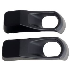 Crown Automotive Jeep Replacement Parts | 1350 Offroad - Crown Fog Light Bezel Set, with Steel Bumper - 68295558K - Image 2