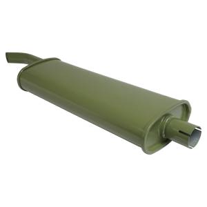 Crown Automotive Jeep Replacement Parts | 1350 Offroad - Crown Muffler, Exits Behind The Passenger Door Opening - A6118 - Image 3