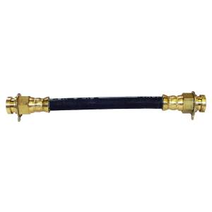 Crown Automotive Jeep Replacement Parts | 1350 Offroad - Crown Brake Hose, Front, 6in - J0800953 - Image 2