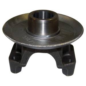 Crown Automotive Jeep Replacement Parts | 1350 Offroad - Crown Drive Shaft Pinion Yoke, Rear Driveshaft at Rear Axle, 10 Spline with Slinger, Bolt & Strap Style - J0807693 - Image 2