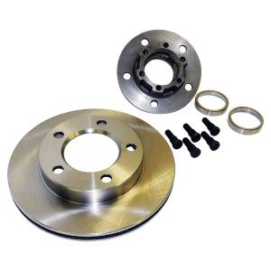 Crown Automotive Jeep Replacement Parts | 1350 Offroad - Crown Hub & Rotor Assembly, Front, with 6 Bolt Flange Mount, 7/8-in Thick Rotor - J5358568 - Image 2