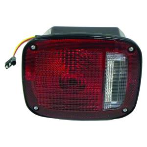 Crown Automotive Jeep Replacement Parts | 1350 Offroad - Crown Tail Light Assembly, Left, Black - J5457197 - Image 2
