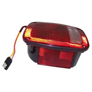 Crown Automotive Jeep Replacement Parts | 1350 Offroad - Crown Tail Light Assembly, Right, Black, with Side Marker - J5758254 - Image 3