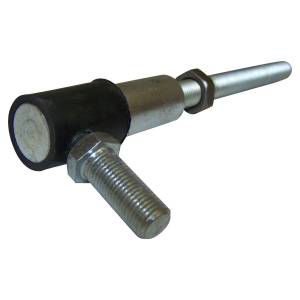 Crown Automotive Jeep Replacement Parts | 1350 Offroad - Crown Clutch Rod, with Nut, Adjustable - J8126668 - Image 2