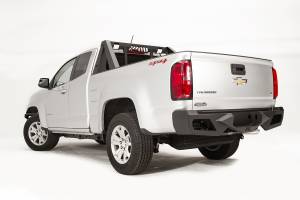 Fab Fours Vengeance Rear Bumper, Black Powder Coat - CC15-E3351-1