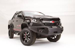 Fab Fours Bumpers & Off-Road Armor | 1350 Offroad - Fab Fours Premium Winch Front Bumper, Bare Steel, with No Guard - CC15-H3351-B - Image 1