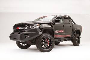 Fab Fours Bumpers & Off-Road Armor | 1350 Offroad - Fab Fours Premium Winch Front Bumper, Black Powder Coat, with No Guard - CC15-H3351-1 - Image 3