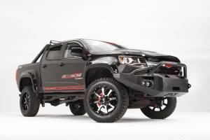 Fab Fours Bumpers & Off-Road Armor | 1350 Offroad - Fab Fours Premium Winch Front Bumper, Bare Steel, with Pre Runner Guard - CC15-H3352-B - Image 3