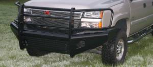 Fab Fours Bumpers & Off-Road Armor | 1350 Offroad - Fab Fours Black Steel Front Ranch Bumper, Black Powder Coat, with Full Grill Guard - CH05-S1360-1 - Image 3