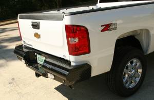 Fab Fours Bumpers & Off-Road Armor | 1350 Offroad - Fab Fours Black Steel Ranch Rear Bumper, Black Powder Coat - CH08-T1450-1 - Image 2