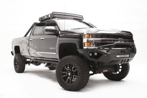 Fab Fours Bumpers & Off-Road Armor | 1350 Offroad - Fab Fours Vengeance Front Bumper, Bare Steel, Sensor Bumper, Pre-Runner Guard - CH15-V3052-B - Image 3
