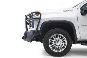 Fab Fours Bumpers & Off-Road Armor | 1350 Offroad - Fab Fours Premium Winch Front Bumper, with Full Grill Guard - CH20-A4950-1 - Image 4
