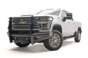 Fab Fours Bumpers & Off-Road Armor | 1350 Offroad - Fab Fours Black Steel Front Ranch Bumper, with Full Guard & Tow Hooks - CH20-S4960-1 - Image 2