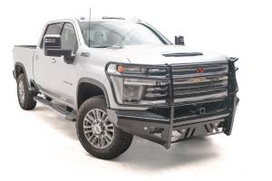 Fab Fours Bumpers & Off-Road Armor | 1350 Offroad - Fab Fours Black Steel Front Ranch Bumper, with Full Guard & Tow Hooks - CH20-S4960-1 - Image 3