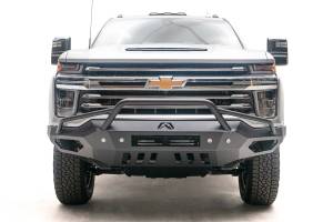 Fab Fours Bumpers & Off-Road Armor | 1350 Offroad - Fab Fours Vengeance Front Bumper, Bare Steel, with Pre Runner Guard - CH20-V4952-B - Image 4