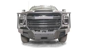 Fab Fours Bumpers & Off-Road Armor | 1350 Offroad - Fab Fours Premium Winch Front Bumper, Bare Steel, with Full Guard - CH24-A6150-B - Image 2
