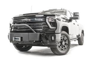 Fab Fours Bumpers & Off-Road Armor | 1350 Offroad - Fab Fours Winch Mount, with Pre-Runner Guard - CH24-N6160-1 - Image 1