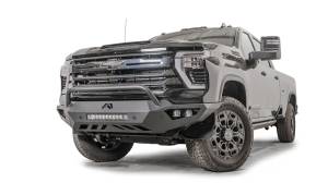 Fab Fours Bumpers & Off-Road Armor | 1350 Offroad - Fab Fours Vengeance Front Bumper, Black Powder Coat, with Pre-Runner Guard - CH24-V6152-1 - Image 1