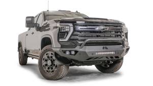 Fab Fours Bumpers & Off-Road Armor | 1350 Offroad - Fab Fours Vengeance Front Bumper, Black Powder Coat, with Pre-Runner Guard - CH24-V6152-1 - Image 3