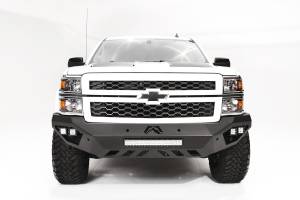 Fab Fours Bumpers & Off-Road Armor | 1350 Offroad - Fab Fours Vengeance Front Bumper, Bare Steel, No Guard - CS14-D3051-B - Image 3