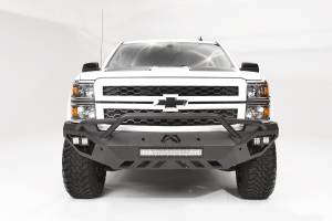Fab Fours Bumpers & Off-Road Armor | 1350 Offroad - Fab Fours Vengeance Front Bumper, Bare Steel, Pre-Runner - CS14-D3052-B - Image 1