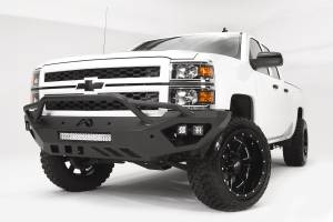 Fab Fours Bumpers & Off-Road Armor | 1350 Offroad - Fab Fours Vengeance Front Bumper, Black Powder Coat, Pre-Runner - CS14-D3052-1 - Image 2