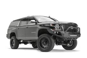 Fab Fours Bumpers & Off-Road Armor | 1350 Offroad - Fab Fours Vengeance Front Bumper, Black Powder Coat, with Pre-Runner Guard, with Sensors - CS15-D3552-1 - Image 3
